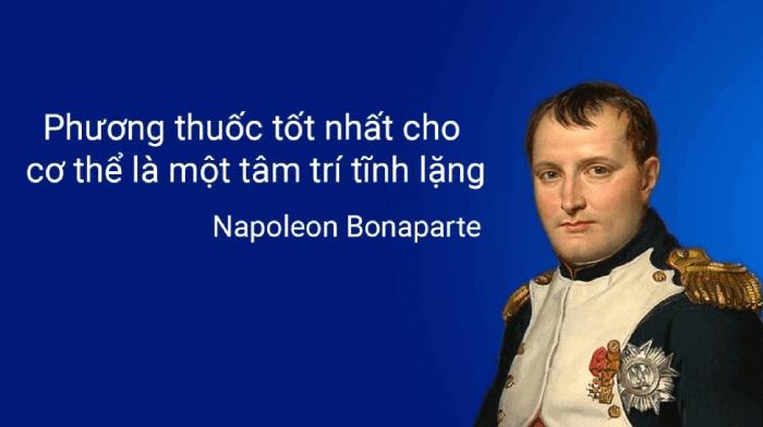Câu nói nổi tiếng của Napoleon (Tuyển tập hay nhất)