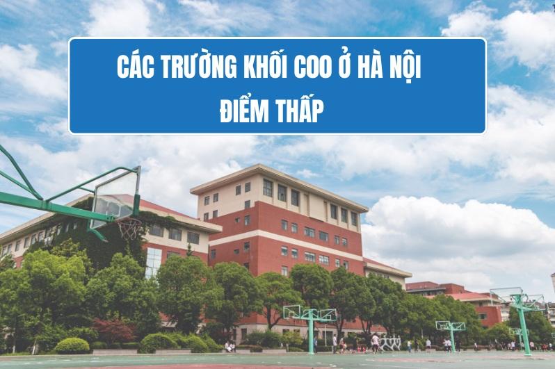 các trường khối C00 ở Hà Nội điểm thấp dưới 20 điểm