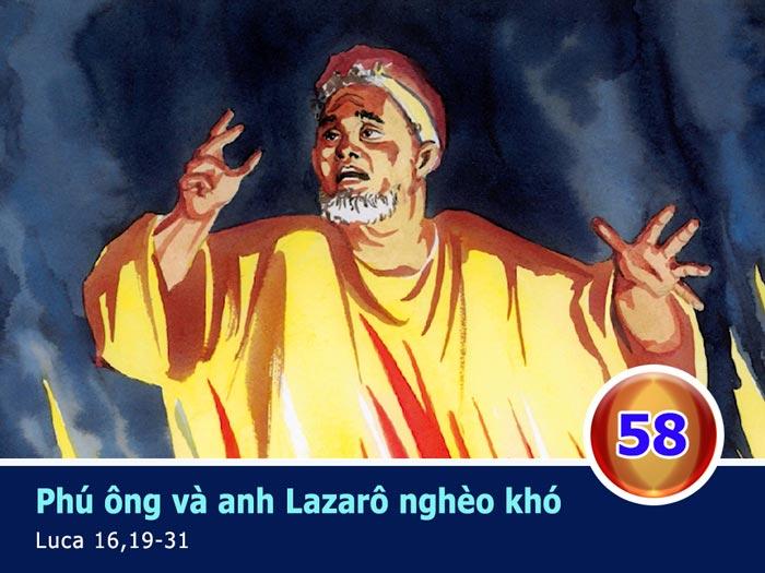 Phú ông và anh Lazarô nghèo khó | Súp tối 58 | Truyện tranh Kinh Thánh