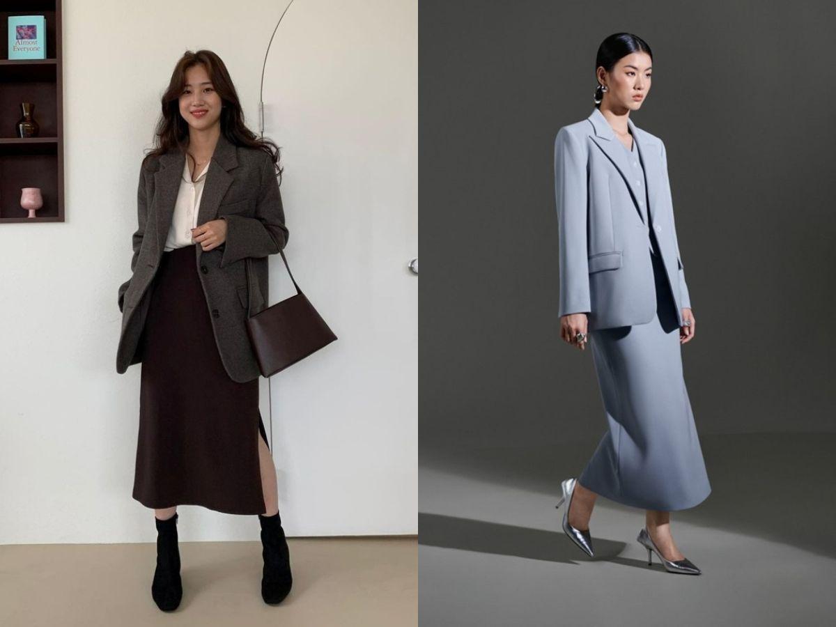 Bí Quyết Phối Đồ Với Chân Váy Ôm Dài Hack Dáng Cực Đỉnh