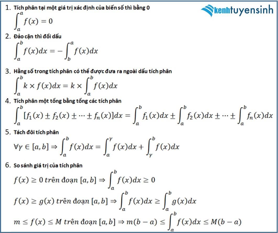 Phương pháp tính tích phân và bài tập giải tích phân cơ bản