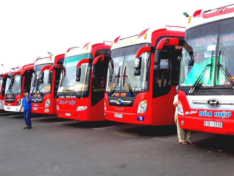 Cập nhật chi tiết bảng giá xe khách Hòa Hiệp mới nhất 2024