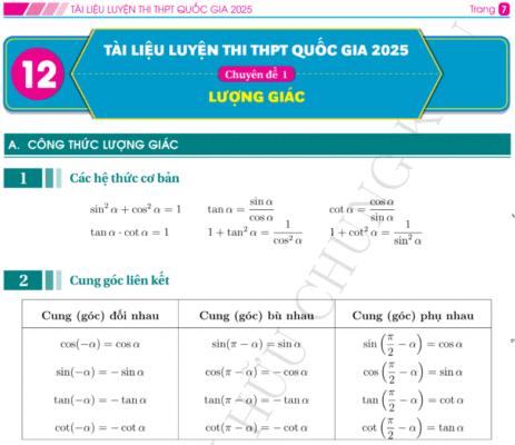 Ebook Ôn Thi THPT Quốc Gia 2025 Môn Toán PDF – Khoahocshare