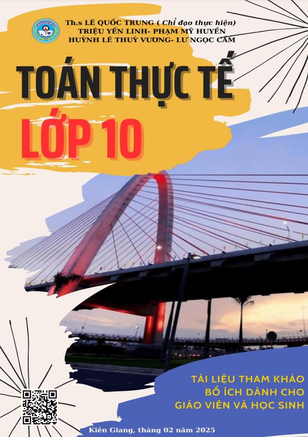 Chuyên đề toán thực tế môn Toán lớp 10