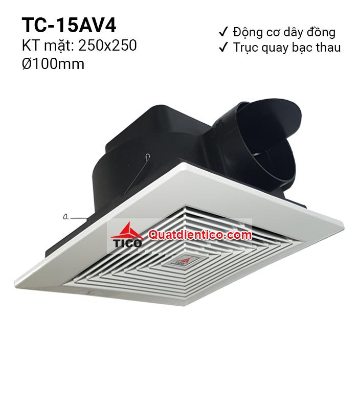 Quạt hút âm trần lỗ chờ 200×200