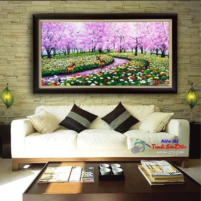 Tranh công viên THD046