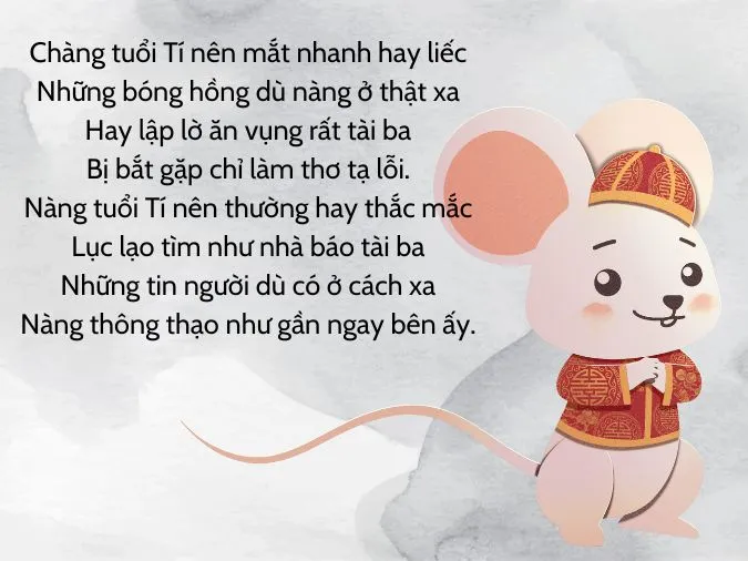 12 bài thơ về 12 con giáp hài hước, vui nhộn hay nhất