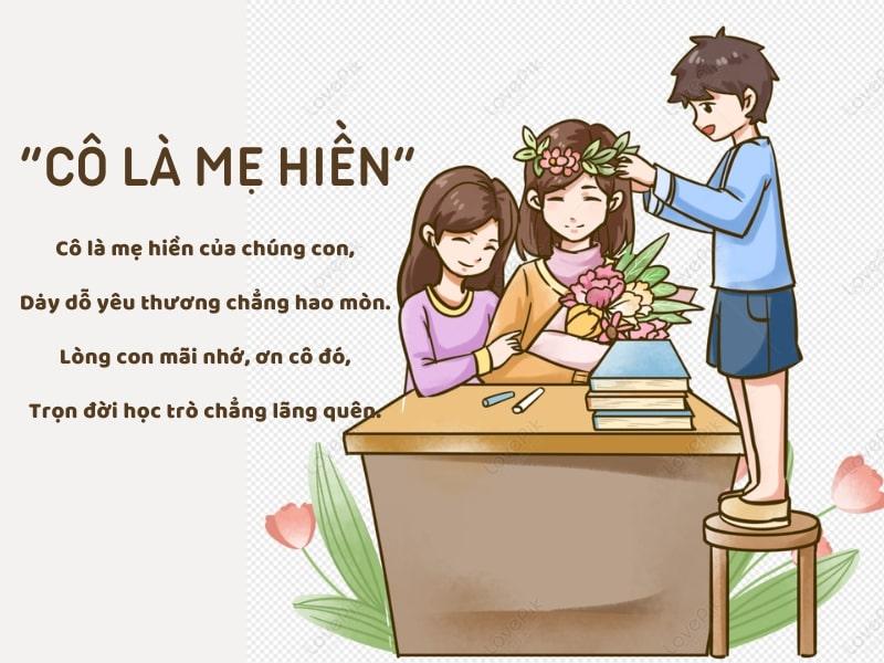 30+ bài thơ 20/11 ngắn hay tri ân thầy cô Ngày Nhà Giáo Việt Nam