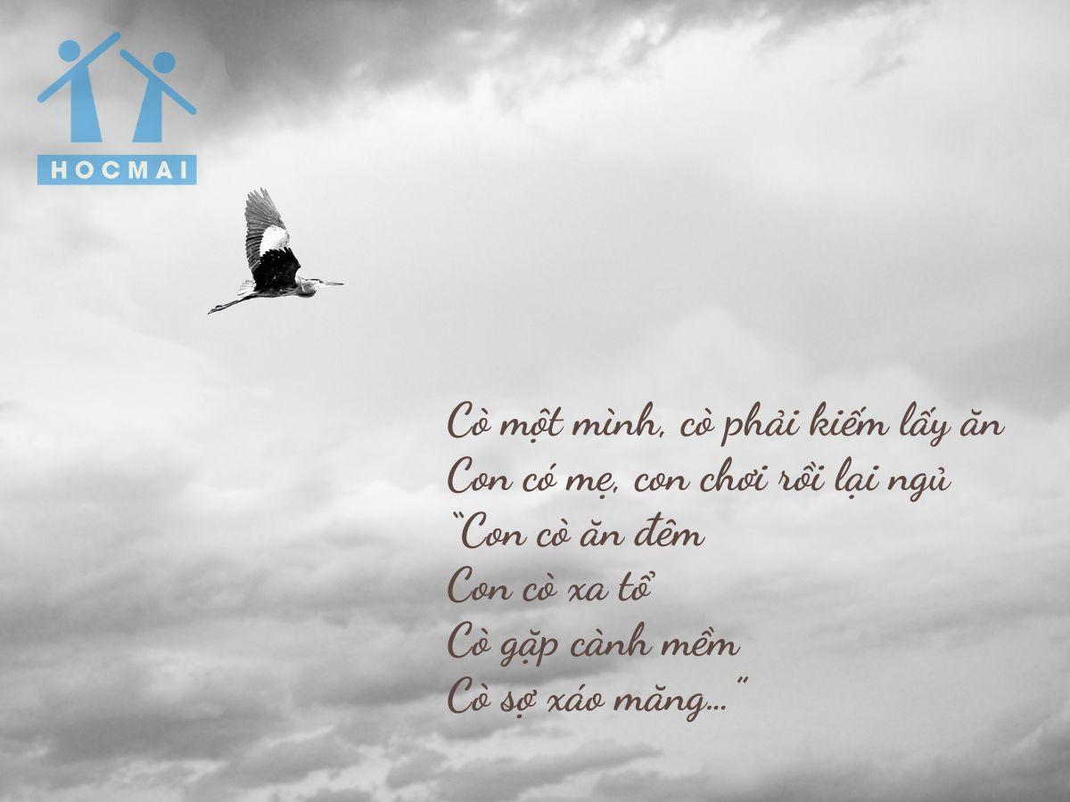 Phân tích Con cò của Chế Lan Viên