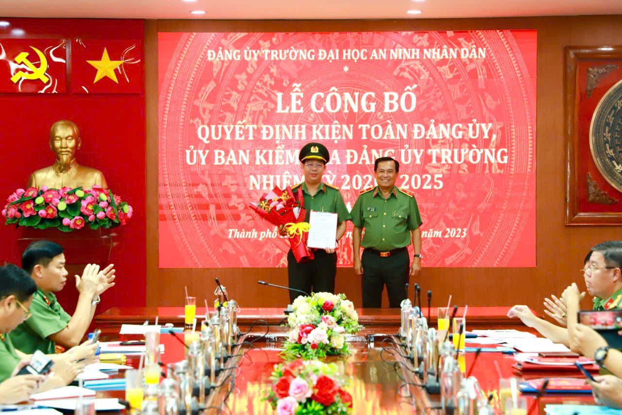 Kết quả nổi bật sau 01 năm thực hiện Đề án số 12-ĐA/ĐUCA, ngày 05/12/2022 của Đảng ủy Công an Trung ương trong Đảng bộ Trường Đại học An ninh nhân dân