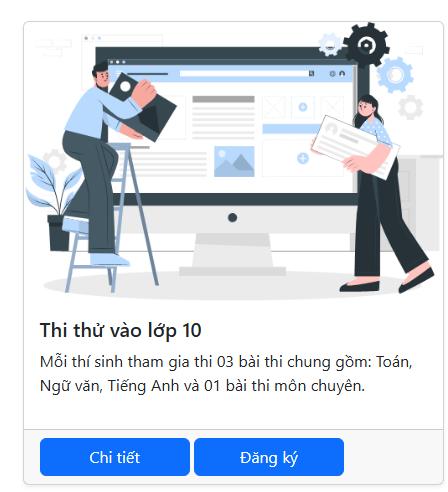 Thông báo về việc tổ chức thi thử vào lớp 10 THPT và thi thử Tốt nghiệp THPT (đợt 2) năm 2025