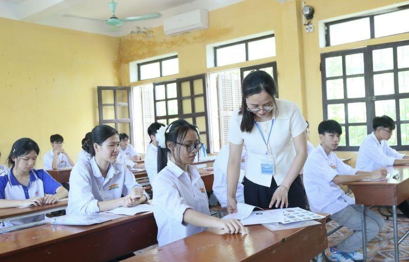 Thái Bình: Đề thi tuyển sinh lớp 10 bám sát chương trình, vừa sức với học sinh