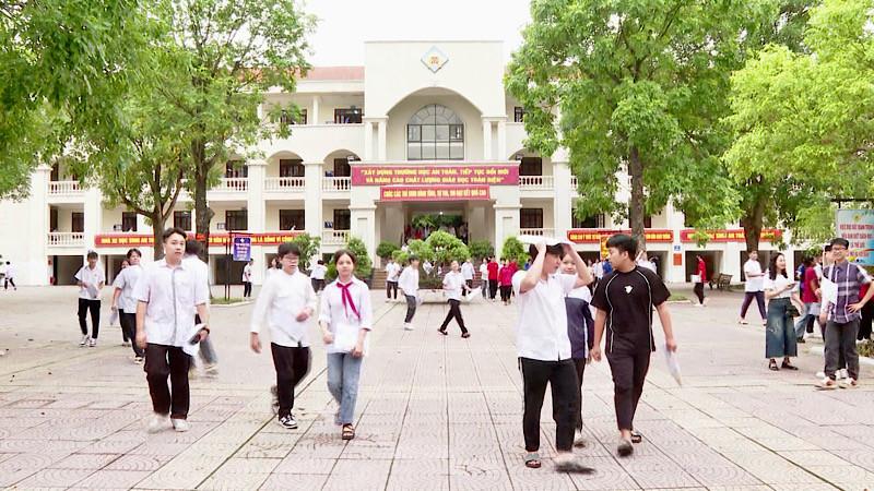 Bắc Ninh "chốt" 3 môn thi vào lớp 10: Toán, Ngữ văn và Tiếng Anh