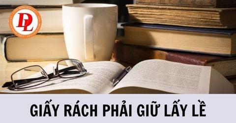 Giấy rách phải giữ lấy lề là gì? Liêm khiết và trung thực có phải là điều kiện tiên quyết để được hành nghề Quản tài viên không?