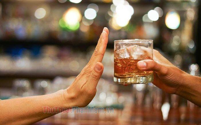 Bức tranh chế bỏ rượu hài hước