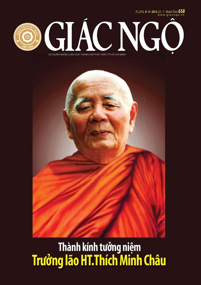 Tiểu sử Trưởng lão Hòa thượng Thích Minh Châu (1918-2012)