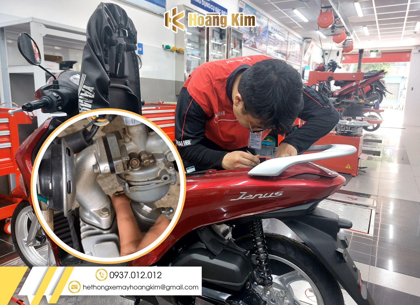 Cách xử lý khi xe máy bị ngộp xăng tại nhà đơn giản