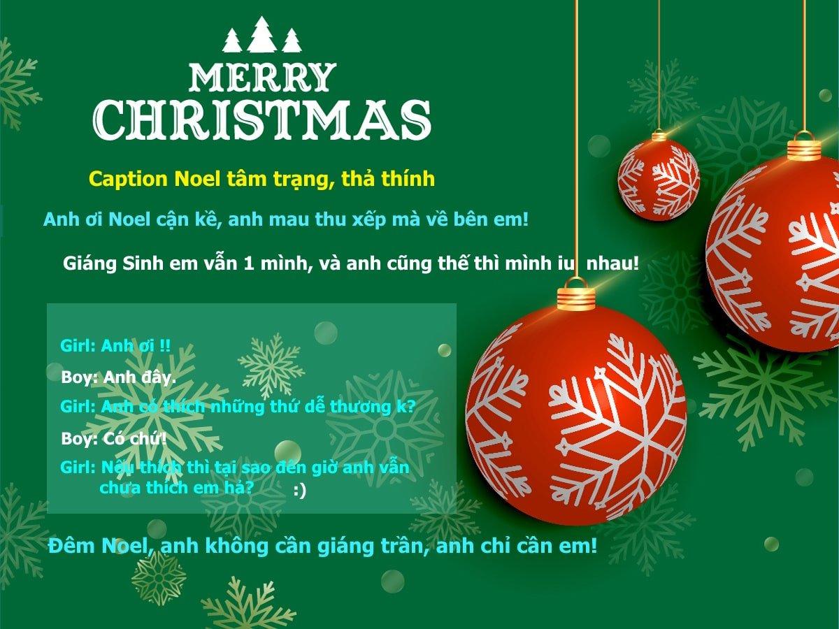 Stt hot trend cho Noel 2023 đăng ảnh hút tương tác