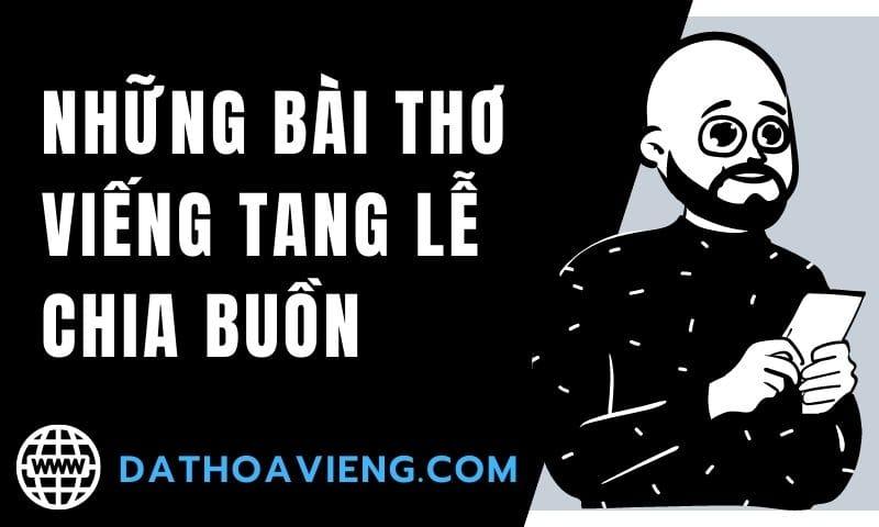 Những bài thơ viếng tang lễ chia buồn