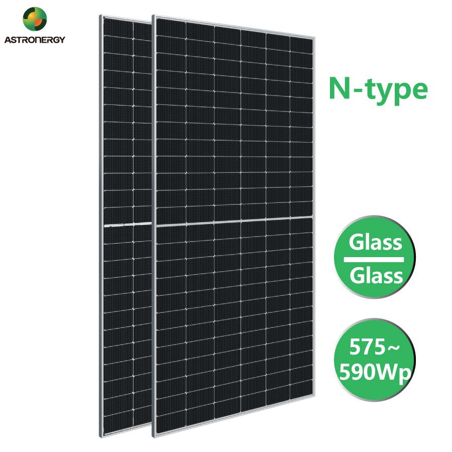 [Tạm hết hàng] Tấm pin mặt trời ASTRONERGY 575~590W N-type Half-cut cell