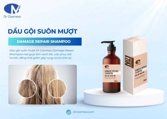Dầu gội suông mượt Dr Cosmess Damage Repair Shampoo