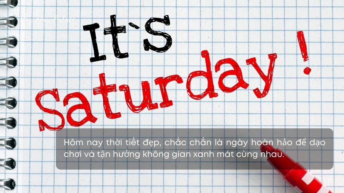 180+ Cap thả thính thứ 7 đáng yêu, dễ thương, ngọt ngào