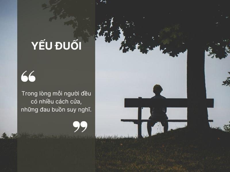 50+ STT yếu đuối, ý nghĩa và đáng suy ngẫm giúp giải tỏa tâm trạng