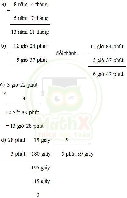 TỔNG HỢP ĐỀ THI GIỮA KỲ 2 MÔN TOÁN LỚP 5 2024 KÈM LỜI GIẢI - ĐỀ 4