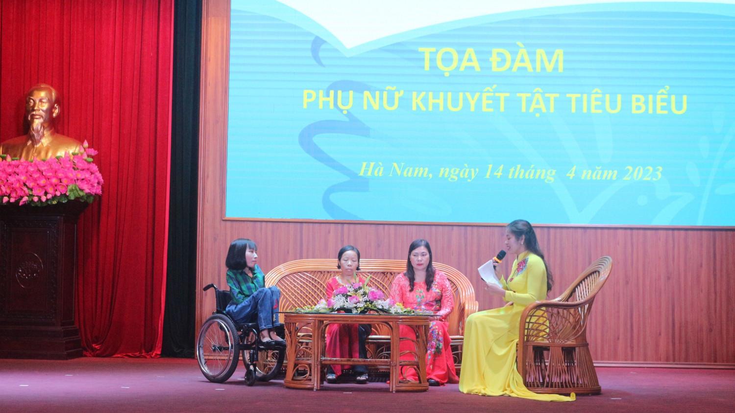 Hà Nam biểu dương, khen thưởng phụ nữ khuyết tật tiêu biểu
