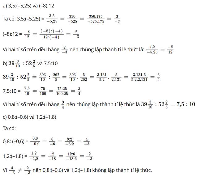 Giải Toán 7 trang 54 Cánh Diều tập 1