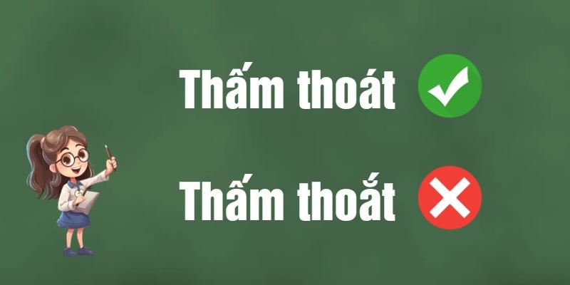Thấm thoát hay thấm thoắt