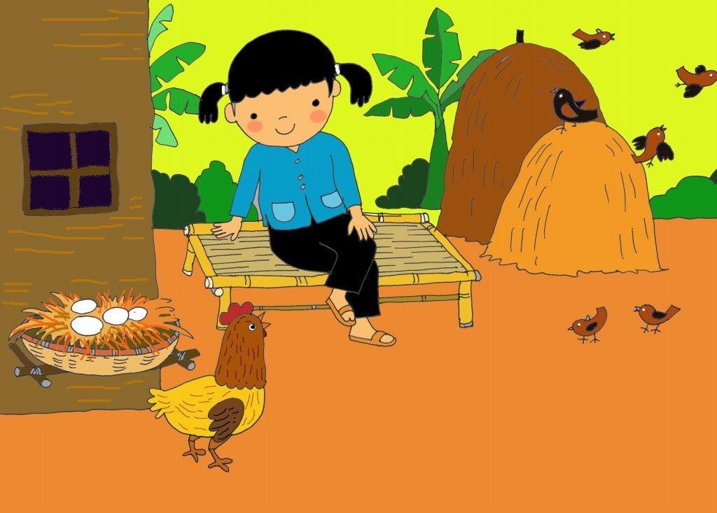 Các bài thơ về chủ điểm gia đình 4-5 tuổi