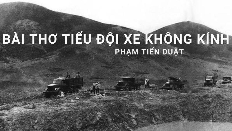 Soạn Bài thơ tiểu đội xe không kính (Kết nối tri thức 8)