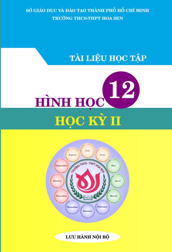 Tài liệu học tập Hình học 12 học kỳ 2