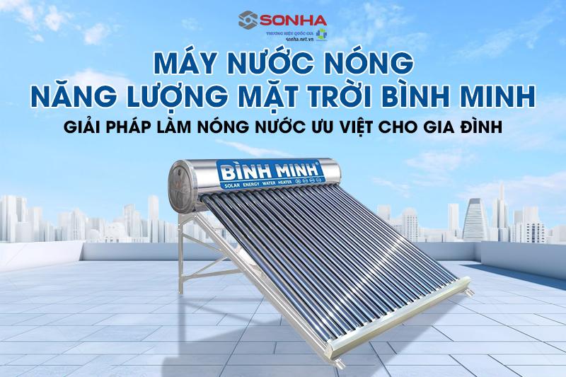 Thái dương năng Bình Minh 130 lít
