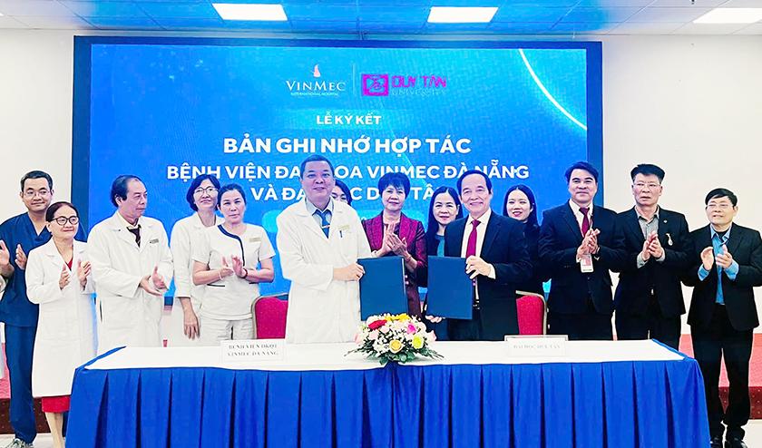Đại học Duy Tân Ký kết Hợp tác với Bệnh viện Quốc tế Vinmec Đà Nẵng