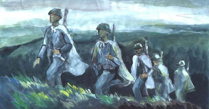 Phân tích khổ đầu bài thơ Tây tiến của Quang Dũng