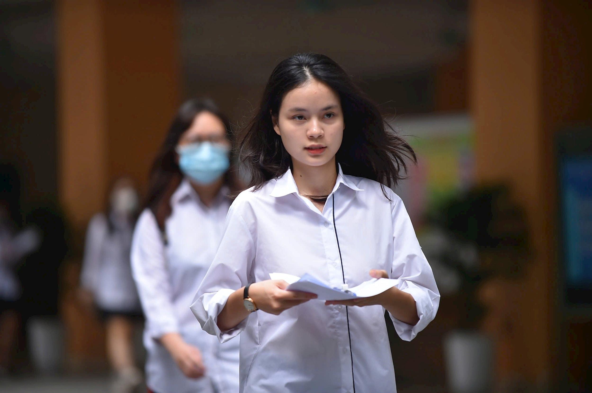 Thí sinh dự thi tốt nghiệp THPT. Ảnh: Trần Hiệp