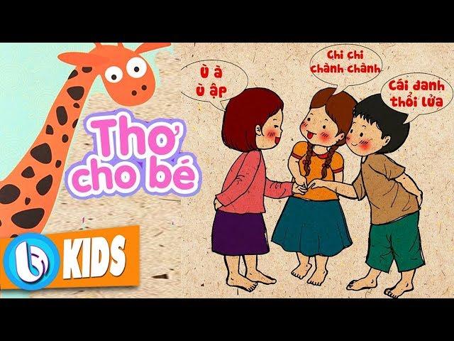 50 bài thơ cho bé từ 0-6 tuổi theo chủ đề để trẻ phát triển toàn diện