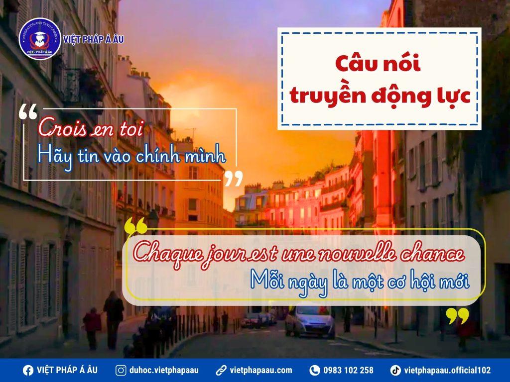 Những câu nói tiếng Pháp hay