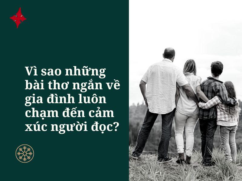 Tổng hợp thơ ngắn về gia đình cảm động, dễ nhớ, dễ thuộc