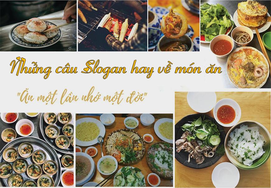 Những status, Slogan về đồ ăn hay và ý nghĩa
