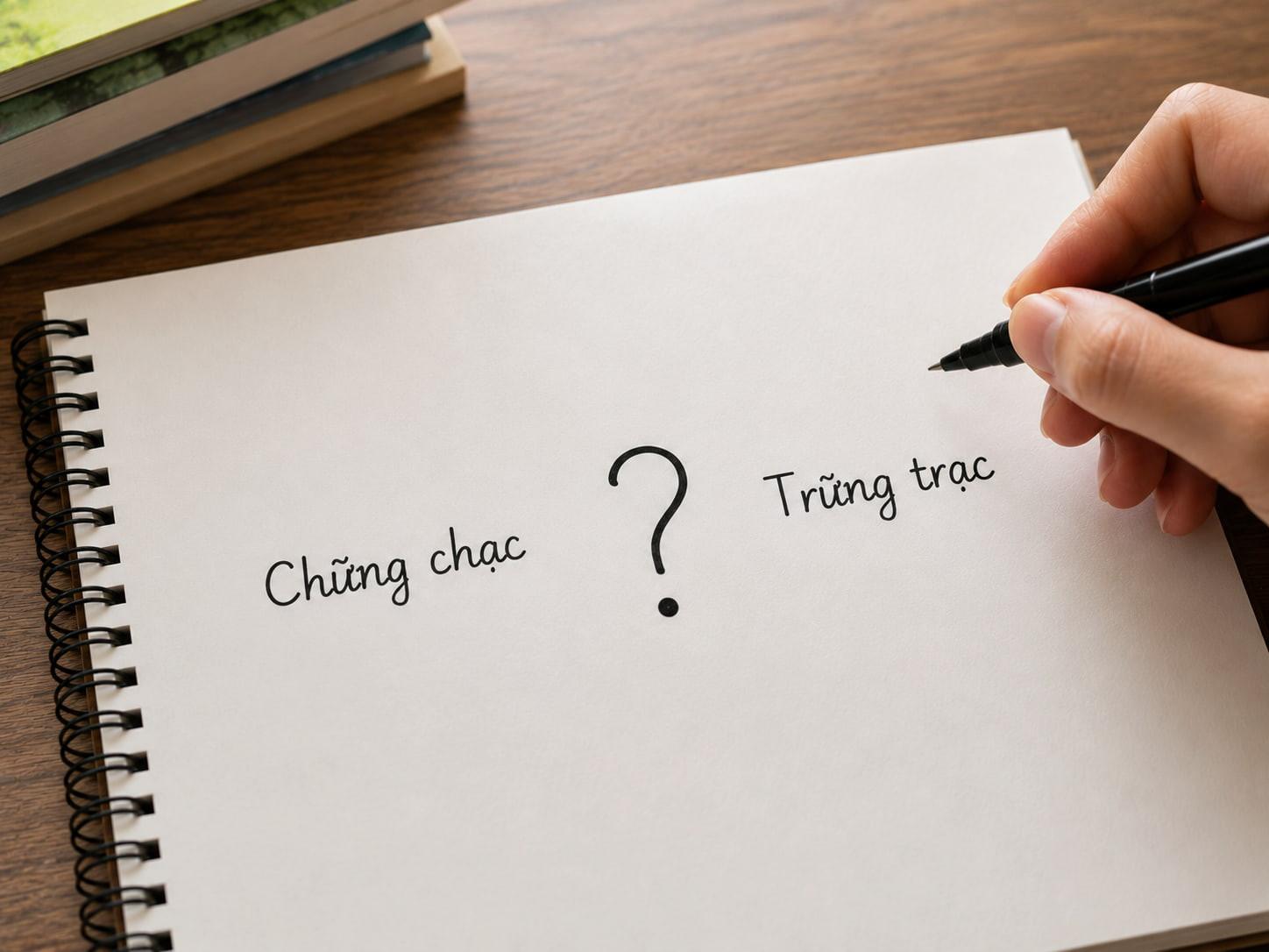 Chững chạc hay trững trạc viết đúng chính tả tiếng Việt?
