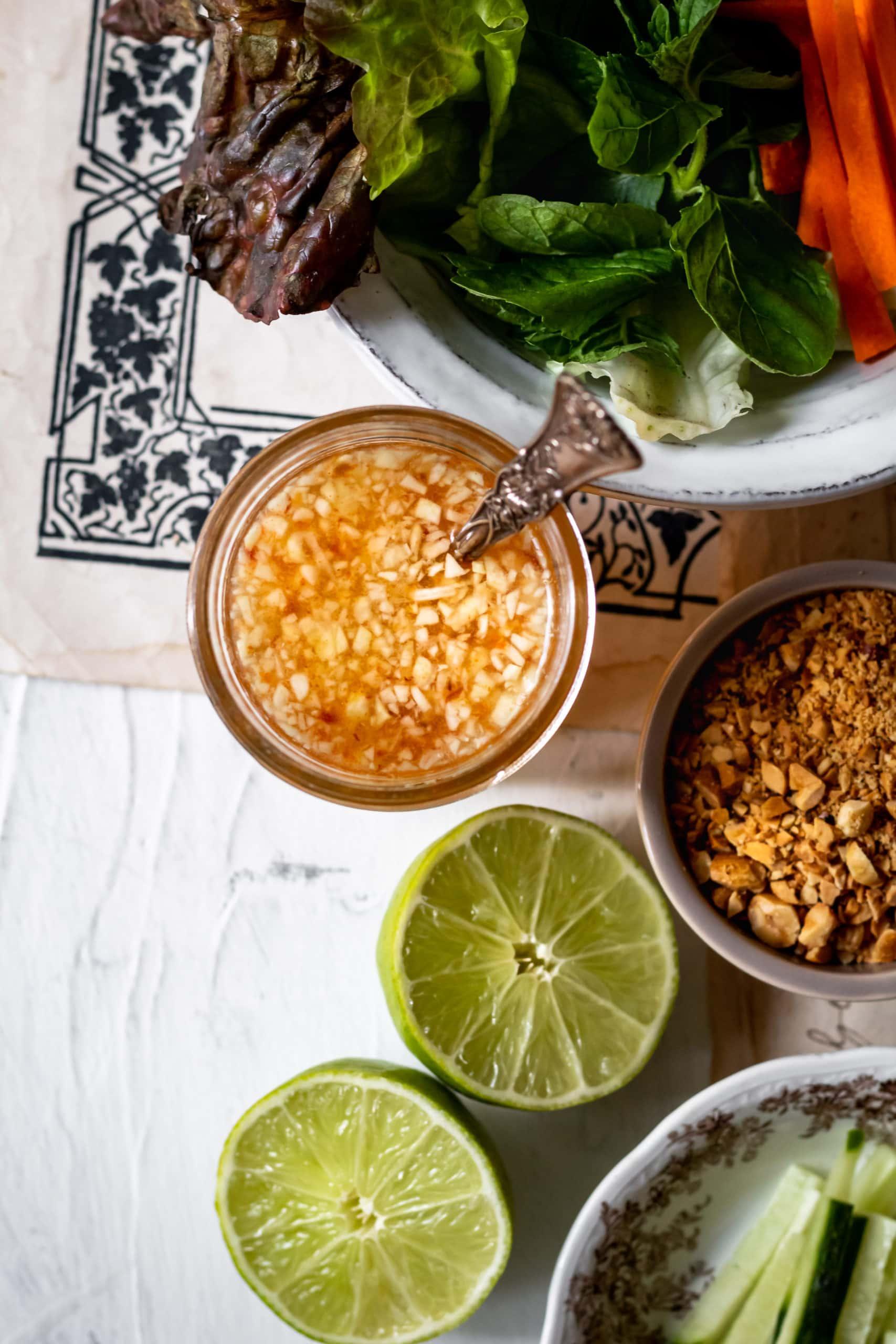Vietnamese Beef Noodle Salad (Bun Bo Xao)
