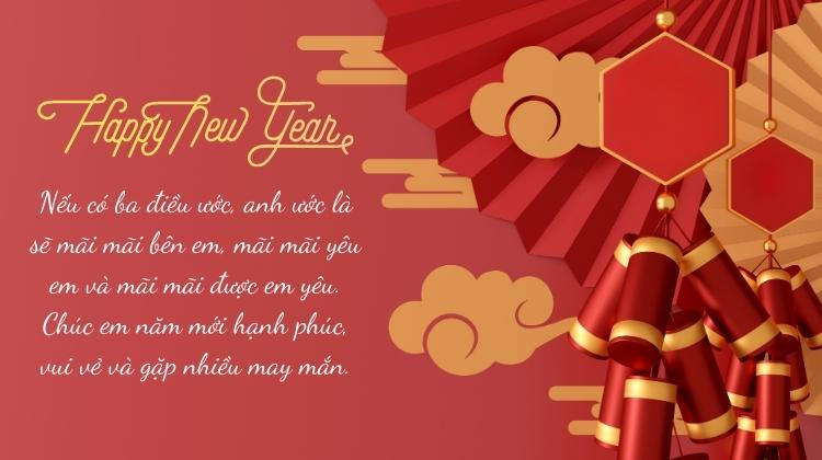 1001 câu chúc Tết 2026 người yêu, crush ngọt ngào, hài hước và lãng mạn nhất