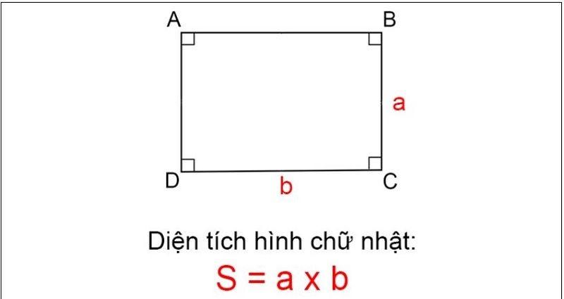 [Trọn bộ] Bài toán tính diện tích hình chữ nhật lớp 5 & cách giải hay, chi tiết