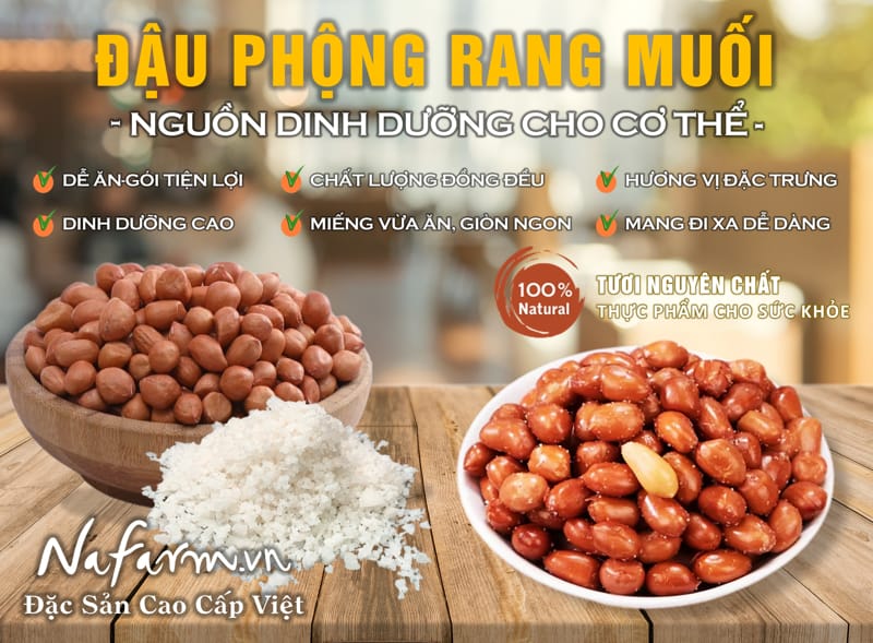 Đậu Phộng Rang Muối (1kg)